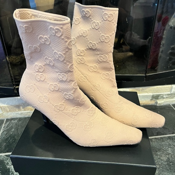 GUCCI knit ankle boots size 40 - Picture 1 of 9